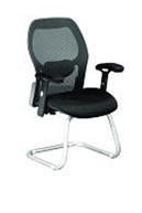 W42A BLACK VISITOR CHAIR